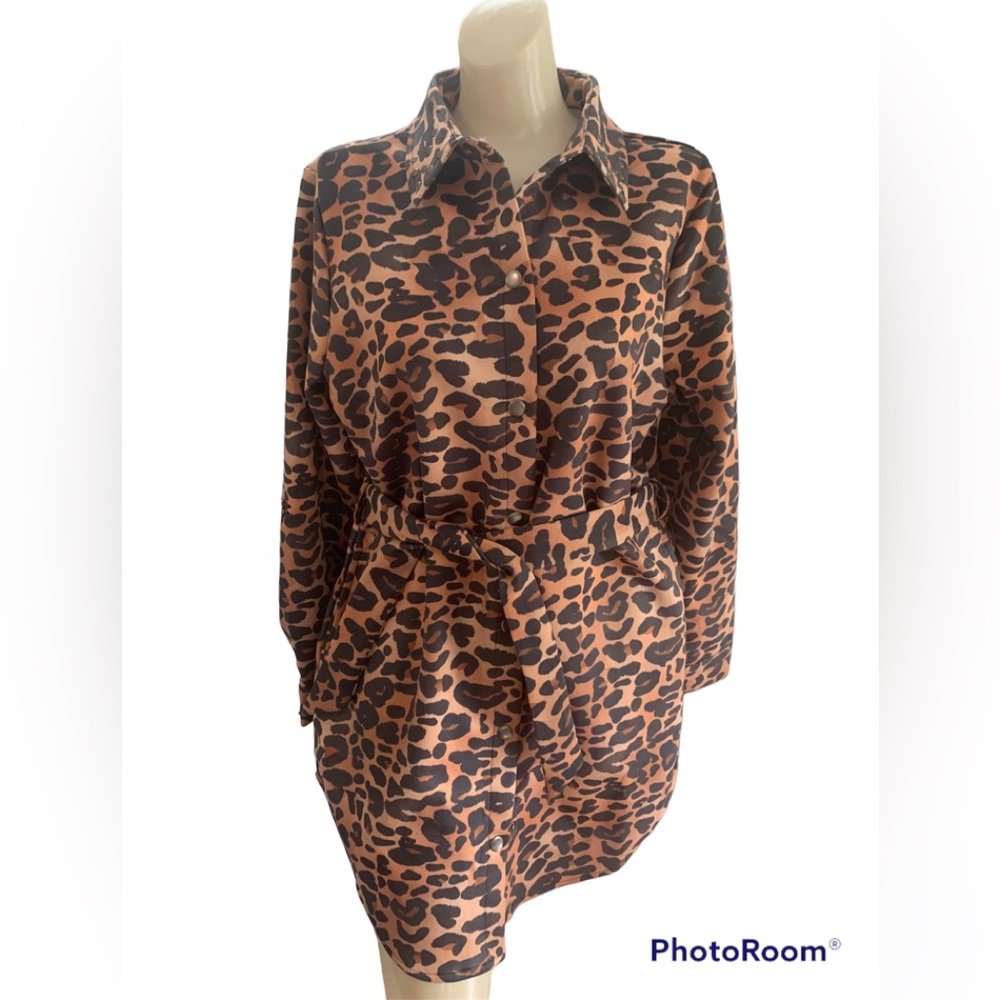 Lucky & Blessed Jacket Size S Animal Print Cheetah NWT